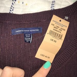 Dark purple, 3 quarter sleeve dress